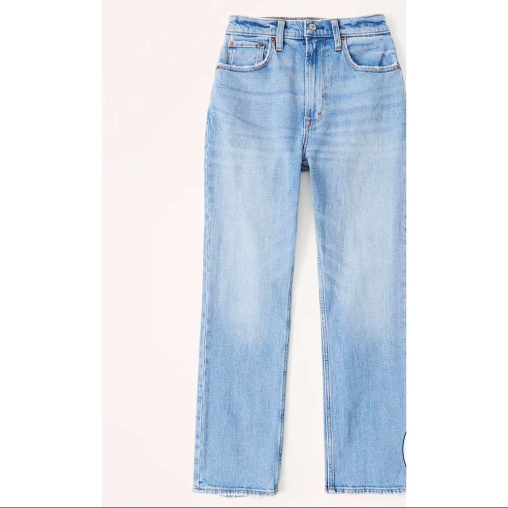 Curve Love Ultra High Rise Ankle Straight Jean